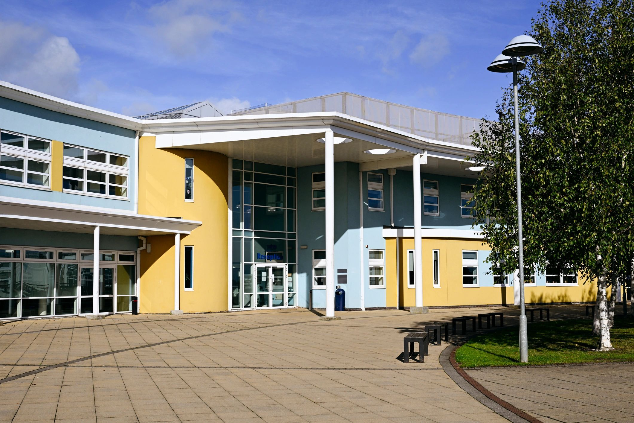 Modern commercial building exterior representing professional general contracting