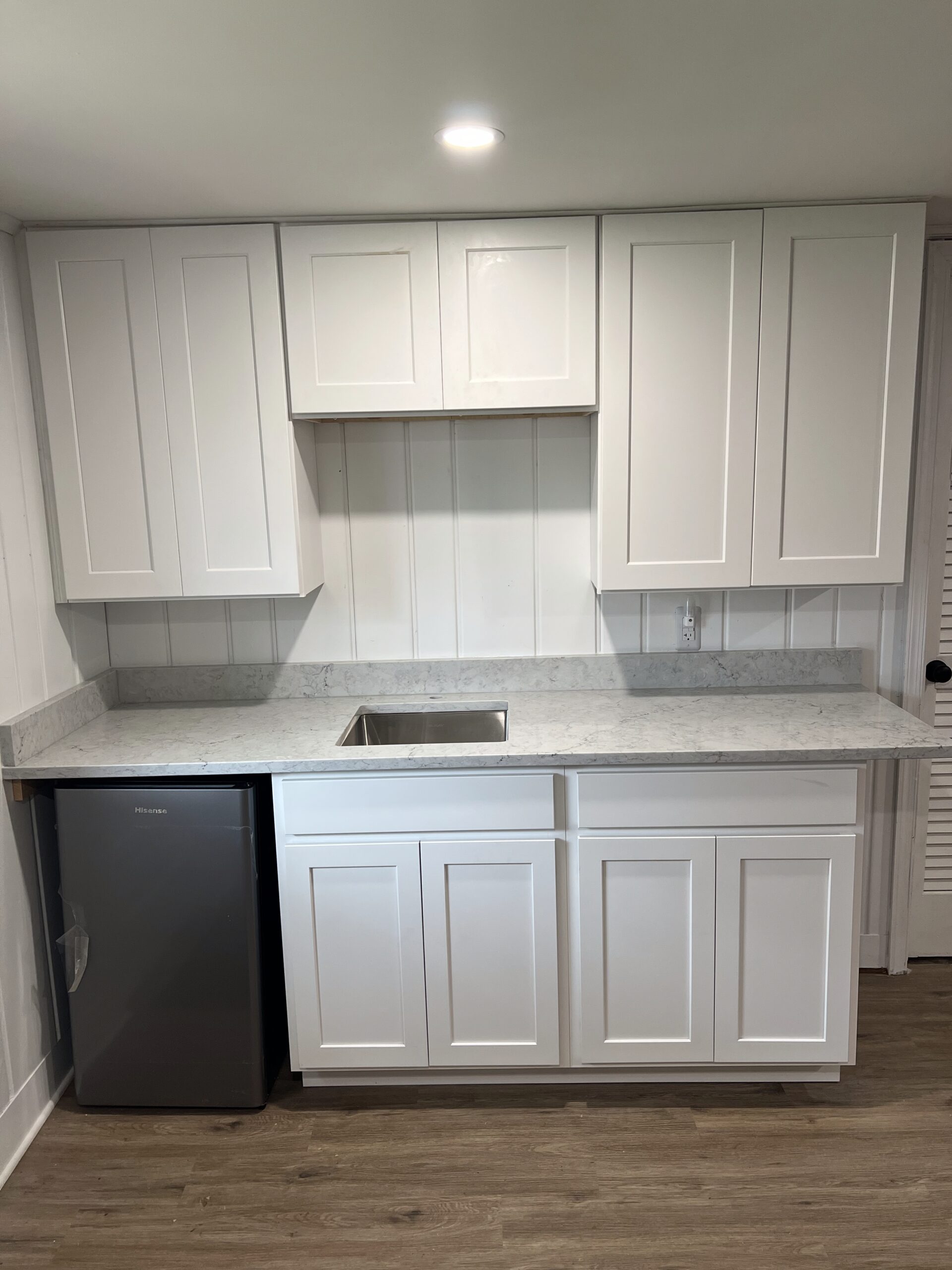 Completed project finish detail